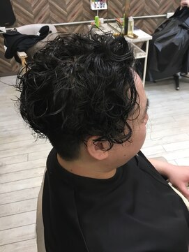 ヘアメイクゼロ 坂戸駅前店(hairmake zero) メンズツーブロパーマ