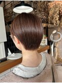 卵型×オイルジェル×シンプルショート