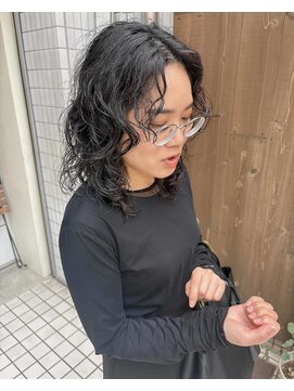 カグヤヒメ ドゥイ(kaguyahime doui) 20代30代40代 ウルフパーマ 水パーマ