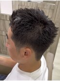 黒髪スパイキーショートアップバンク/大人ビジネス/Lumi2横浜