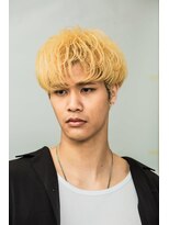 ギブ 豊田市駅店(GIVE)&nbsp;束感シャドウパーマ×骨格補正カットで好印象メンズに