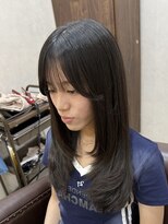 セライロ 千葉(celilo)&nbsp;レイヤーカット/韓国ヘア/顔周りカット/宮田里穂