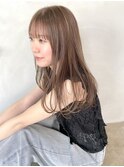 【Hike/大分駅/金池】レイヤー/ローレイヤー/ベージュ/前髪/韓国
