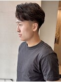 ニュアンスフェザーパーマテーパーフェード/大矢