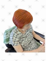 ナチュラルサロン 和 オレンジヘナお手入れ簡単カット