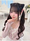 立体猫耳×ついんてーる*まゆ