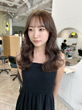 ラヴィズム 小新店(LUVISM) 韓国/顔周りレイヤー/ダブルカラー/ベージュ/白髪/西区/小新