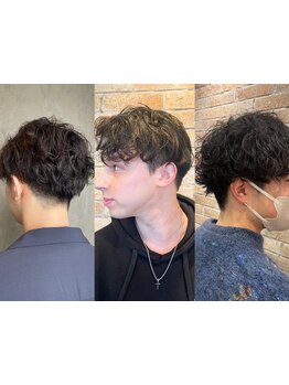 【覚王山徒歩1分】ON/OFFキマる清潔感のある好印象スタイルに！スパイラルパーマや波巻きパーマも得意♪