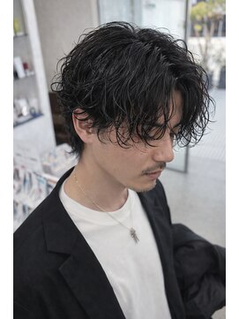 濡れ髪セクシーパーマウェーブ