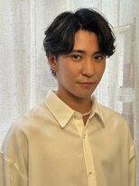 オアハカタ(oa hakata)&nbsp;センターパート/メンズヘア/韓国ヘア/博多