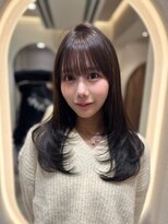 ロンド リリー 銀座(Lond Lily)&nbsp;大人ガーリー/似合わせカット/ミディアムレイヤーカット/銀座