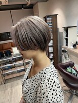 シャンプーボーイ 佐賀(SHAMPOO BOY)&nbsp;大人ショートボブ丸みショートカットマッシュショート前髪あり