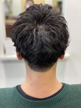 ヌックヘアー(nook hair) シャドウパーマ