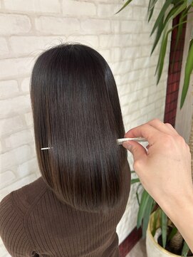 ビス ヘア アンド ビューティー 西新井店(Vis Hair＆Beauty) 20代30代40代髪質改善トリートメント艶感ストレート透明感ロング