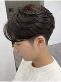 ニュアンスパーマ/フェザーパーマ/毛流れセンターパート