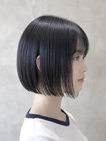 ジールサロン つくば本店 切りっぱなし ボブ