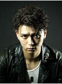 men'shair/波巻きツイストスパイラル/ニュアンスパーマ