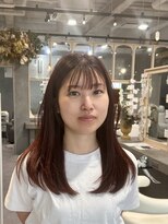 ラベルムバイエーケー(La Belleme by AK)&nbsp;ツヤ感カラーで魅せる大人可愛いスタイル