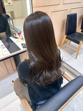 フェイス 伊勢原(FACE。) ダークパープル/ナチュラルショート/夏のヘアアレンジ伊勢原