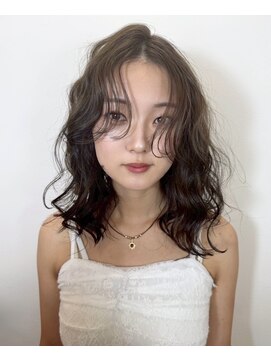 グラヘアーストーリー(gra HAIR STORY) アンニュイウェーブ×ミディアムレイヤー