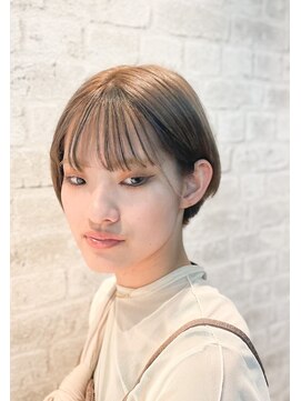 ヘアーアンドアイラッシュ ビス 下曽根店(Bis!) ハンサムショート