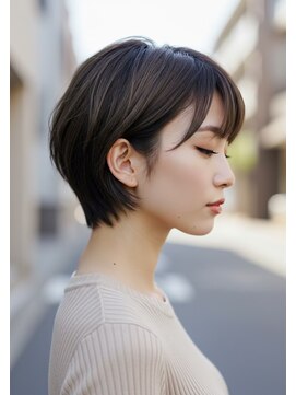 ロビー 青山(ROBBY) ひし形ショート/ショートボブ/丸みショート/くびれショート27