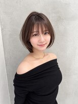 ロンドエニカ 大宮(Lond enika)&nbsp;結べるくびれボブ/グレージュ/シアーバング[大宮駅東口] ★
