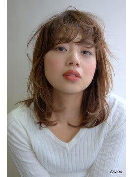 ヘアーサロン サボイア(HAIR SALON SAVOIA) くせパーマミディ