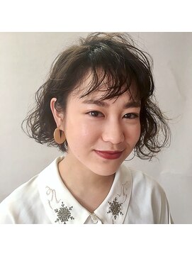 ラルテ(L'arte) 【阿部】お洒かわボブ×ニュアンスパーマ