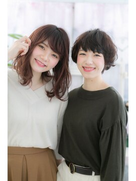 ミック ヘアアンドビューティー 大山店(miq  Hair&Beauty) 等身大の…大人かわいい”くせ毛風スタイル”a