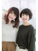 等身大の…大人かわいい”くせ毛風スタイル”a
