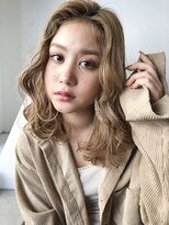 アイティー バイ アルバム 浦和店(IT by ALBUM)&nbsp;ニュアンスウェーブ_ココアブラウンフリンジウェーブ_37048