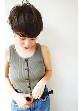 エン(enn.) クールショート×ピンクベージュ