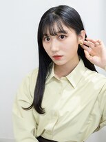 ジュエルボックス 西梅田店(jewelbox)&nbsp;黒髪シースルーバング