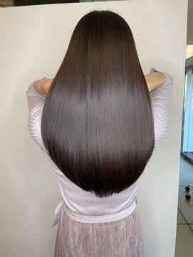 アールサロン 名駅(Rr SALON) 髪質改善トリートメントでツヤツヤミディアム【伏見髪質改善】