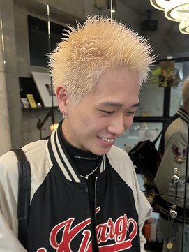 ビートス(BEAT S) 【BEAT S】　スパイキーショート/ケアブリーチ/伏見/矢場町/栄