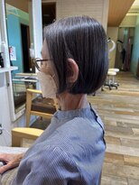 リスタバイネオリーブ 浅草(Re:sta by neolive)&nbsp;つやありミセス世代ミニボブ　浅草　美容室　キッズルーム