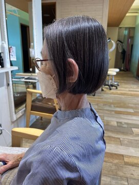 リスタバイネオリーブ 浅草(Re:sta by neolive) つやありミセス世代ミニボブ 浅草 美容室 キッズルーム