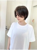 前髪なし/大人かわいいショートスタイル【綾瀬/北千住】