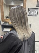 サニー 渋谷(SUNNY) グレーベージュショコラアッシュアッシュミルクティー