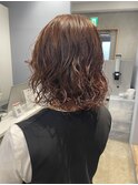 秋色パーマスタイル 【福岡聖容】