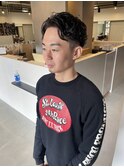メンズショートパーマ