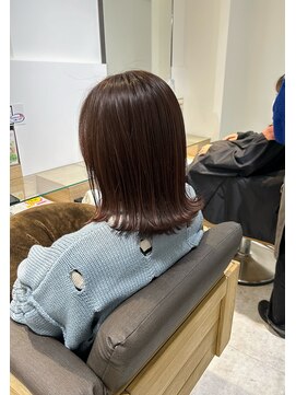 ルディー バイ ヘアーポケット(rudii by HAIR POCKET) バイオレットアッシュ×ロブ