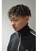 MEN'S HAIR/ハイライト/特殊パーマ/ウェーブソフトドレッド