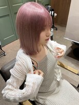 マーシュ(marshu) ホワイトピンク/ピンクカラー/ハイトーンカラー/神崎