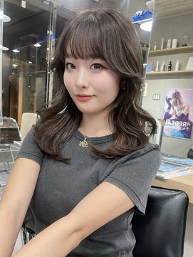 レディアル 渋谷(REDEAL) ワンホンヘア/韓国ヘア/ウルフ/前髪[レイヤーカット/渋谷