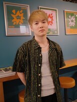 ヨー(Yoh-)&nbsp;【ハイトーンマッシュ/星亘祐】ブロンド/ブリーチ