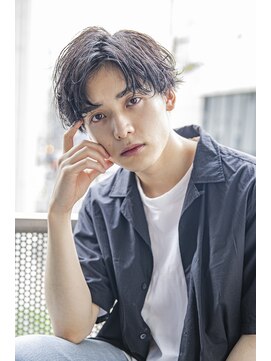シティ(CITY) 【小久保style】ベリーショートニュアンスパーマグレーベージュ