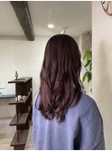 前髪/アンブレラカラー/こなれミディ/イメチェン/ウェーブパーマ