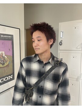 リビング 津田沼(LIVING) ボルドー/スパイキーショート【津田沼駅】